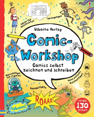 Alle Details zum Kinderbuch Comic-Workshop: Comics selbst zeichnen und schreiben (Schreibwerkstatt-Reihe) und ähnlichen Büchern