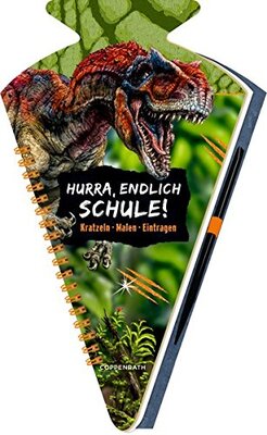 Schultüten-Kratzelbuch - T-REX World - Hurra, endlich Schule!: Kratzeln, Malen, Eintragen bei Amazon bestellen