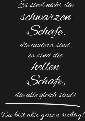 Alle Details zum Kinderbuch Schwarzes Schaf Buch: Es sind nicht die schwarzen Schafe, die anders sind, es sind die hellen Schafe, die alle gleich sind! Du bist also genau richtig! | Notizbuch | Geschenk für Freundin und ähnlichen Büchern