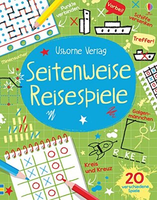 Alle Details zum Kinderbuch Seitenweise Reisespiele: mit heraustrennbaren Seiten (Usborne Mitmach-Blöcke) und ähnlichen Büchern