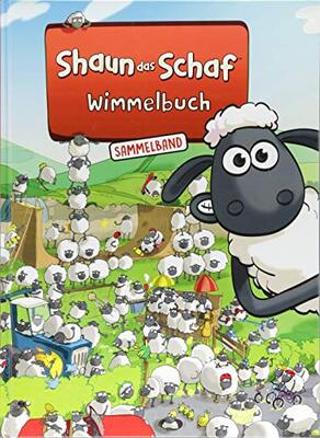 Alle Details zum Kinderbuch Shaun das Schaf Wimmelbuch - Der große Sammelband - Bilderbuch ab 3 Jahre: Band 1,2 und 3 in einem Buch - Kinderbücher ab 3 Jahre und ähnlichen Büchern