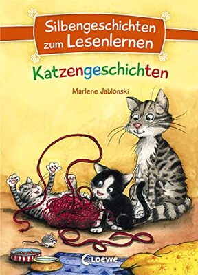 Silbengeschichten zum Lesenlernen - Katzengeschichten: Lesetraining für die Grundschule - Lesetexte mit farbiger Silbenmarkierung bei Amazon bestellen
