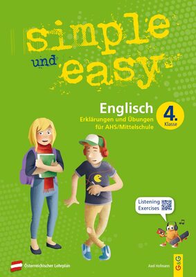 Alle Details zum Kinderbuch simple und easy Englisch 4: Erklärungen und Übungen für die 4. Klasse AHS/Mittelschule (simple und easy: Easy auf Schularbeiten und Prüfungen vorbereiten) und ähnlichen Büchern