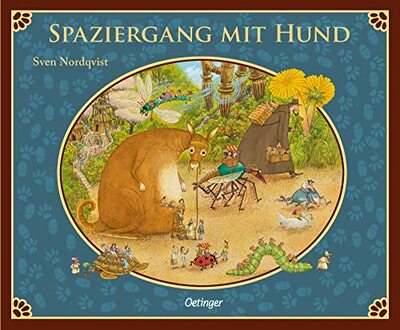 Alle Details zum Kinderbuch Spaziergang mit Hund: Wimmeliges Bilderbuch-Kunstwerk für Kinder und Erwachsene und ähnlichen Büchern
