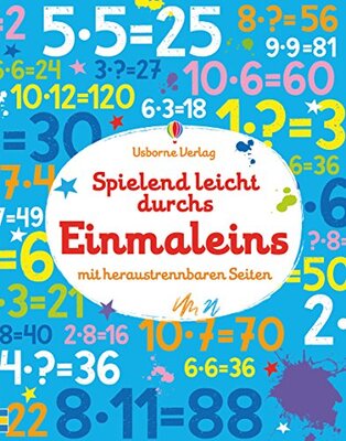 Alle Details zum Kinderbuch Spielend leicht durchs Einmaleins: mit heraustrennbaren Seiten (Usborne Mitmach-Blöcke) und ähnlichen Büchern