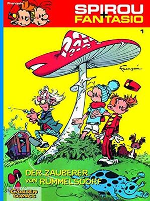 Alle Details zum Kinderbuch Spirou und Fantasio 1: Der Zauberer von Rummelsdorf: Spannende Abenteuer für Mädchen und Jungen ab 8 (1) und ähnlichen Büchern