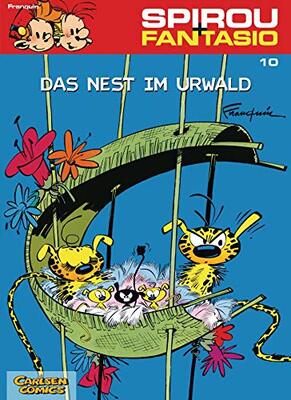 Alle Details zum Kinderbuch Spirou und Fantasio 10: Das Nest im Urwald: Spannende Abenteuer für Mädchen und Jungen ab 8 (10) und ähnlichen Büchern