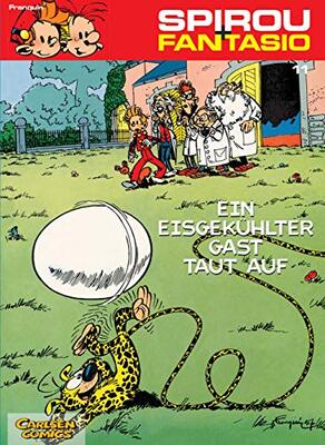 Alle Details zum Kinderbuch Spirou und Fantasio 11: Ein eisgekühlter Gast taut auf: Spannende Abenteuer für Mädchen und Jungen ab 8 (11) und ähnlichen Büchern