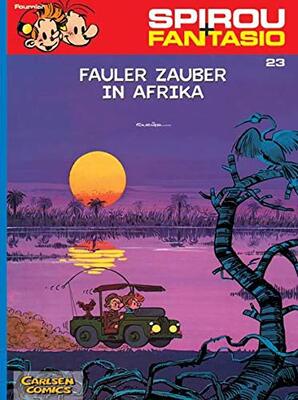 Alle Details zum Kinderbuch Spirou und Fantasio 23: Fauler Zauber in Afrika: Spannende Abenteuer für Mädchen und Jungen ab 8 (23) und ähnlichen Büchern