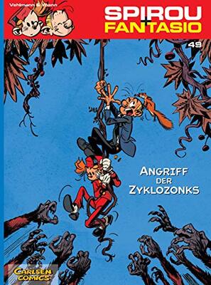 Alle Details zum Kinderbuch Spirou und Fantasio 49: Angriff der Zyklozonks: Spannende Abenteuer für Mädchen und Jungen ab 8 (49) und ähnlichen Büchern