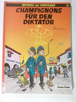 Alle Details zum Kinderbuch Spirou und Fantasio, Carlsen Comics, Bd.5, Champignons für den Diktator und ähnlichen Büchern
