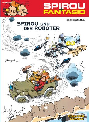 Alle Details zum Kinderbuch Spirou und Fantasio Spezial 10: Spirou und der Roboter (10) und ähnlichen Büchern