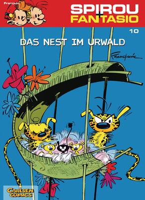 Alle Details zum Kinderbuch Spirou und Fantasio 10: Das Nest im Urwald: Spannende Abenteuer für Mädchen und Jungen ab 8 (10) und ähnlichen Büchern