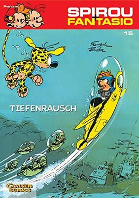 Alle Details zum Kinderbuch Spirou und Fantasio 15: Tiefenrausch: Spannende Abenteuer für Mädchen und Jungen ab 8 (15) und ähnlichen Büchern