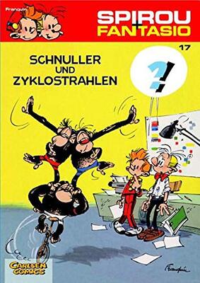 Alle Details zum Kinderbuch Spirou und Fantasio 17: Schnuller und Zyklostrahlen: Spannende Abenteuer für Mädchen und Jungen ab 8 (17) und ähnlichen Büchern