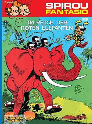 Alle Details zum Kinderbuch Spirou und Fantasio 22: Im Reich der roten Elefanten: Spannende Abenteuer für Mädchen und Jungen ab 8 (22) und ähnlichen Büchern