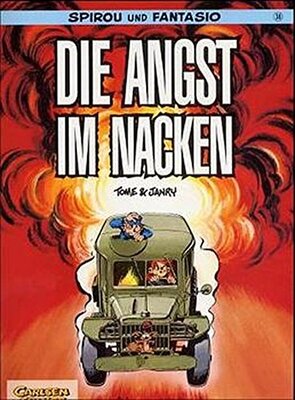 Alle Details zum Kinderbuch Spirou und Fantasio, Carlsen Comics, Bd.38, Die Angst im Nacken und ähnlichen Büchern