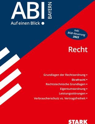 STARK Abi - auf einen Blick! Wirtschaft/Recht Bayern: Recht bei Amazon bestellen