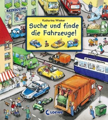 Alle Details zum Kinderbuch Suche und finde die Fahrzeuge! und ähnlichen Büchern
