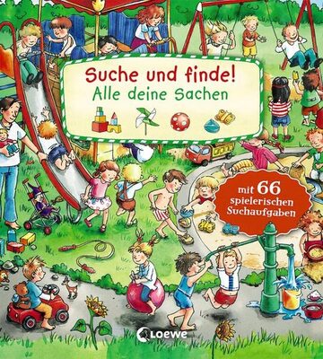 Alle Details zum Kinderbuch Suche und finde! - Alle deine Sachen: mit 66 spielerischen Aufgaben. Kindgerechte Suchaufgaben und Wimmelbildern für die Förderung der Konzentrationsfähigkeit. Ab 2 Jahre und ähnlichen Büchern