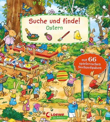 Alle Details zum Kinderbuch Suche und finde! - Ostern: Mit 66 spielerischen Suchaufgaben - Wimmelbilder für die Förderung der Konzentrationsfähigkeit - Ab 2 Jahren und ähnlichen Büchern