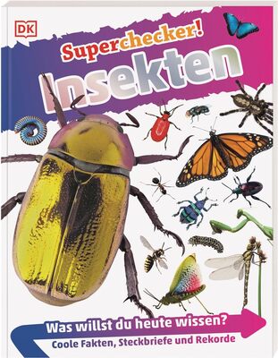 Alle Details zum Kinderbuch Superchecker! Insekten: Was willst du heute wissen? Coole Fakten, Steckbriefe und Rekorde und ähnlichen Büchern