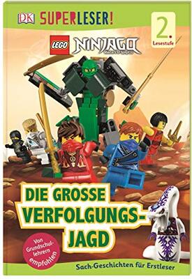 SUPERLESER! LEGO® NINJAGO® Die große Verfolgungsjagd: Sach-Geschichten für Erstleser, 2. Lesestufe bei Amazon bestellen