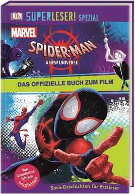 Alle Details zum Kinderbuch SUPERLESER! SPEZIAL Spider-Man A New Universe Das offizielle Buch zum Film: Sach-Geschichten für Erstleser und ähnlichen Büchern