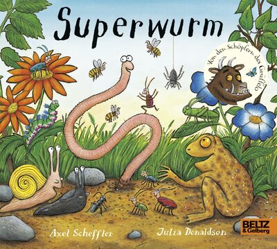 Alle Details zum Kinderbuch Superwurm: Vierfarbiges Pappbilderbuch und ähnlichen Büchern