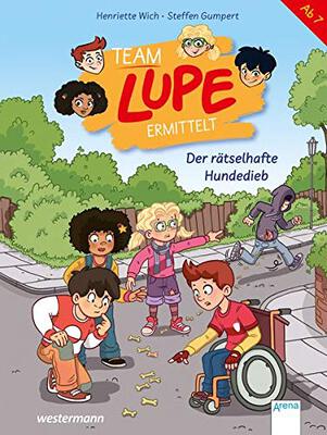 TEAM LUPE ermittelt (1). Der rätselhafte Hundedieb: Kinder-Krimi mit Detektivrätseln ab 7 Jahren bei Amazon bestellen