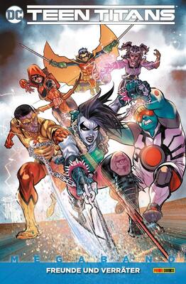 Alle Details zum Kinderbuch Teen Titans Megaband: Bd. 3 (2. Serie): Freunde und Verräter und ähnlichen Büchern