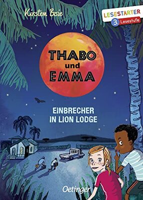 Alle Details zum Kinderbuch Thabo und Emma. Einbrecher in Lion Lodge: Lesestarter. 3. Lesestufe und ähnlichen Büchern