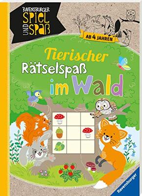 Alle Details zum Kinderbuch Tierischer Rätsel-Spaß im Wald (Ravensburger Spiel und Spaß) und ähnlichen Büchern