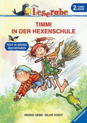 Alle Details zum Kinderbuch TIMMI IN DER HEXENSCHULE: In Großbuchstaben (Leserabe - 2. Lesestufe) und ähnlichen Büchern
