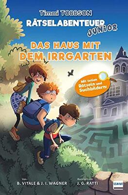 Alle Details zum Kinderbuch Timmi Tobbson Junior - Das Haus mit dem Irrgarten: Mit tollen Rätseln und Suchbildern! und ähnlichen Büchern