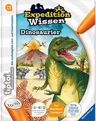 Alle Details zum Kinderbuch tiptoi® Dinosaurier: Das Abenteuer Sachbuch (tiptoi® Expedition Wissen) und ähnlichen Büchern