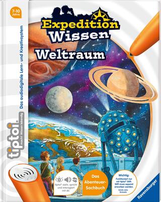 Alle Details zum Kinderbuch tiptoi® Weltraum: Das Abenteuer-Sachbuch (tiptoi® Expedition Wissen) und ähnlichen Büchern