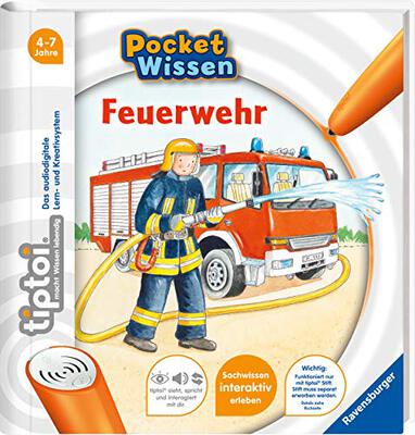 Alle Details zum Kinderbuch tiptoi® Feuerwehr (tiptoi® Pocket Wissen) und ähnlichen Büchern
