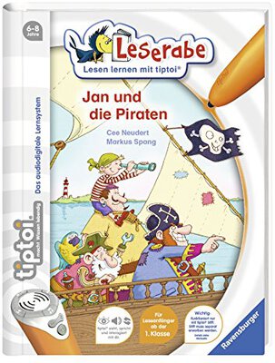 Alle Details zum Kinderbuch tiptoi® Jan und die Piraten: Für Leseanfänger ab der 1. Klasse (tiptoi® Leserabe) und ähnlichen Büchern