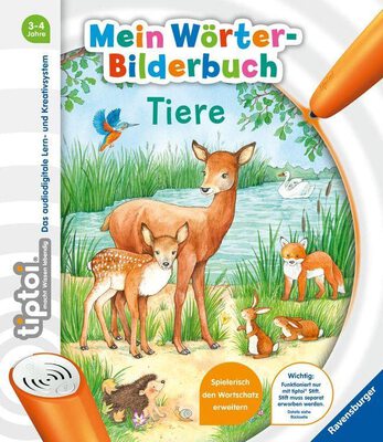 Alle Details zum Kinderbuch tiptoi® Mein Wörter-Bilderbuch Tiere: Spielerisch den Wortschatz erweitern und ähnlichen Büchern