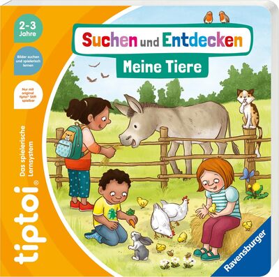 Alle Details zum Kinderbuch tiptoi® Suchen und Entdecken: Meine Tiere und ähnlichen Büchern