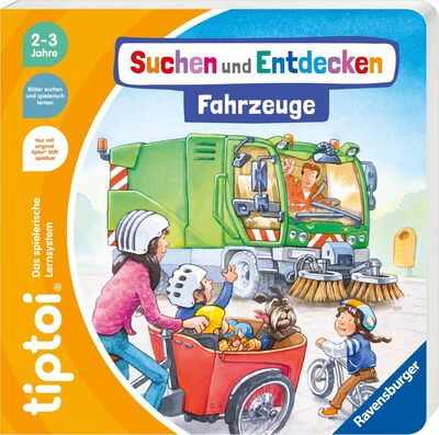 Alle Details zum Kinderbuch tiptoi® Suchen und Entdecken - Fahrzeuge und ähnlichen Büchern