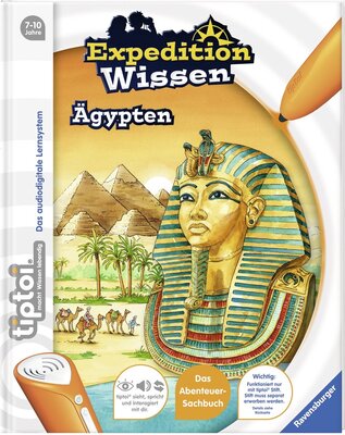 Alle Details zum Kinderbuch tiptoi® Ägypten (tiptoi® Expedition Wissen) und ähnlichen Büchern