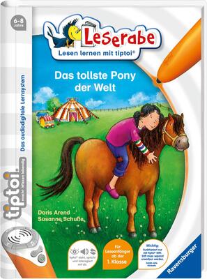 Alle Details zum Kinderbuch tiptoi® Das tollste Pony der Welt: Mit über 800 Geräuschen und Texten (tiptoi® Leserabe) und ähnlichen Büchern