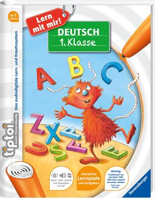 Alle Details zum Kinderbuch tiptoi® Deutsch 1. Klasse: Über 50 Lernspiele und Aufgaben (tiptoi® Lern mit mir!) und ähnlichen Büchern