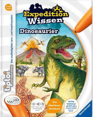 Alle Details zum Kinderbuch tiptoi® Dinosaurier: Das Abenteuer Sachbuch (tiptoi® Expedition Wissen) und ähnlichen Büchern