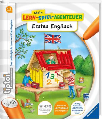 Alle Details zum Kinderbuch tiptoi® Erstes Englisch (tiptoi® Mein Lern-Spiel-Abenteuer) und ähnlichen Büchern