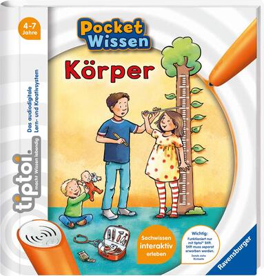 Alle Details zum Kinderbuch tiptoi® Körper: Sachwissen interaktiv erleben (tiptoi® Pocket Wissen) und ähnlichen Büchern