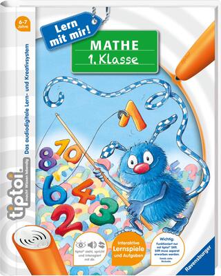 Alle Details zum Kinderbuch tiptoi® Mathe 1. Klasse: Über 50 Lernspiele und Aufgaben (tiptoi® Lern mit mir!) und ähnlichen Büchern