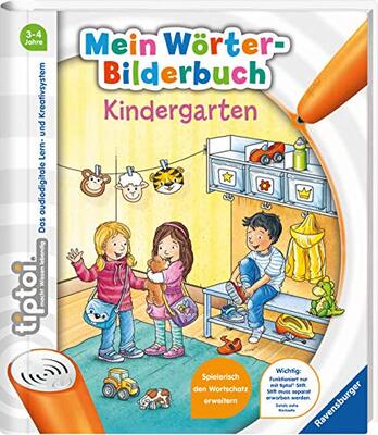 Alle Details zum Kinderbuch tiptoi® Mein Wörter-Bilderbuch Kindergarten und ähnlichen Büchern